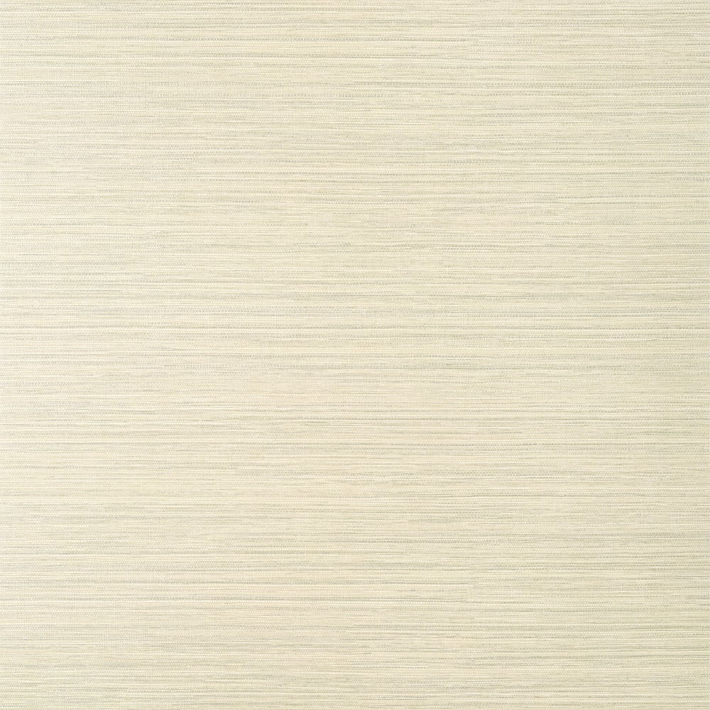 Thibaut TWW14525 LUTA SISAL Beige and Metallic Silver Wallpaper