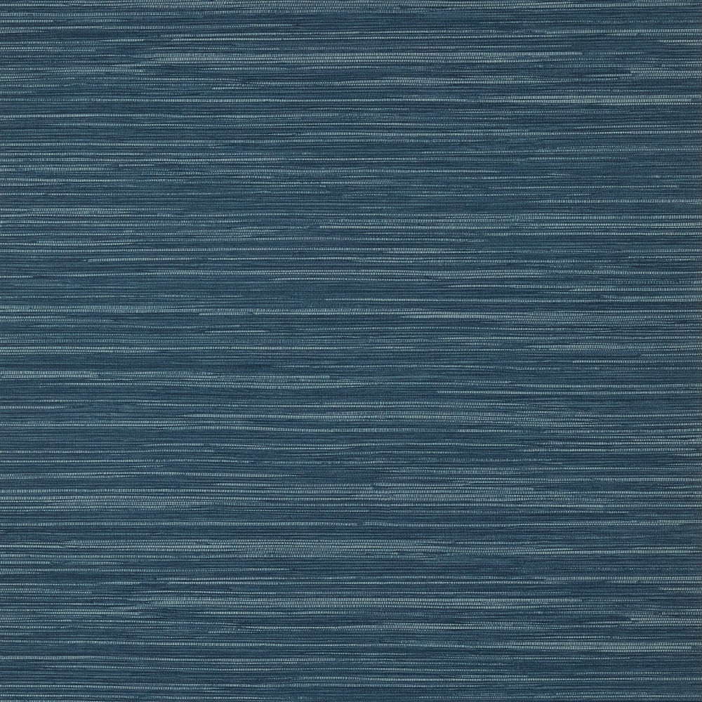 Thibaut TWW14559 NORMANDY Navy Wallpaper