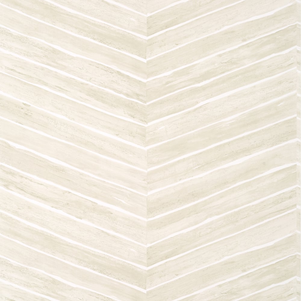 Thibaut TWW14569 WOOD HERRINGBONE Oyster Wallpaper