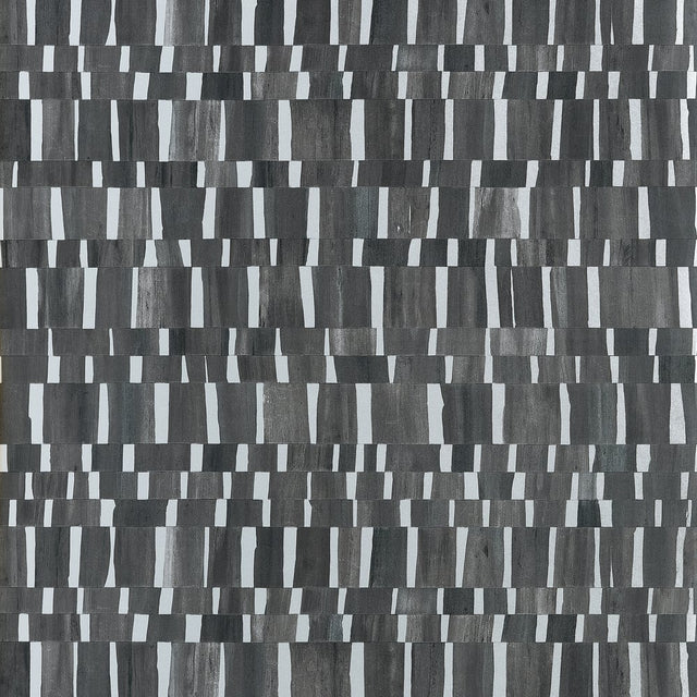Thibaut TWILLINGATE WIDE WIDTH TWW34029 in Black Wallpaper -
