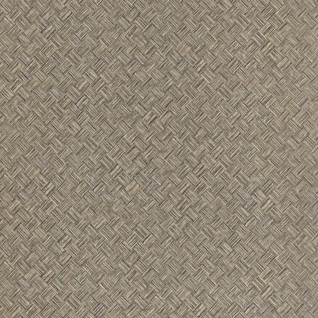 Thibaut SADDLE WEAVE WIDE WIDTH TWW34060 in Taupe Wallpaper 