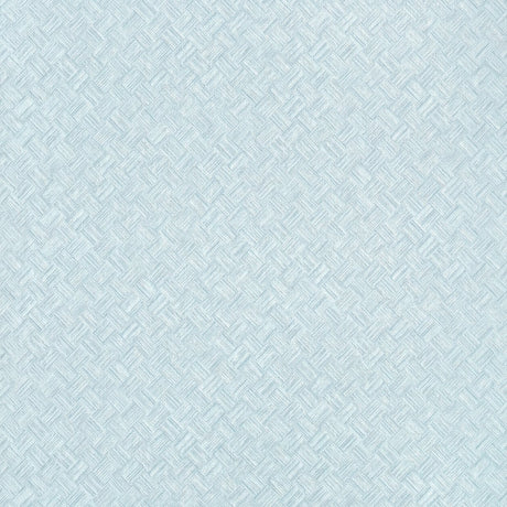 Thibaut SADDLE WEAVE WIDE WIDTH TWW34063 in Powder Blue Wall