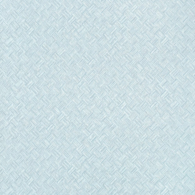 Thibaut SADDLE WEAVE WIDE WIDTH TWW34063 in Powder Blue Wall