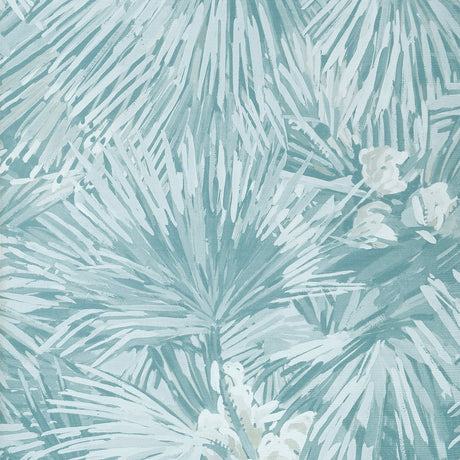 Thibaut PALMIER WIDE WIDTH TWW34099 in Spa Blue Wallpaper - 