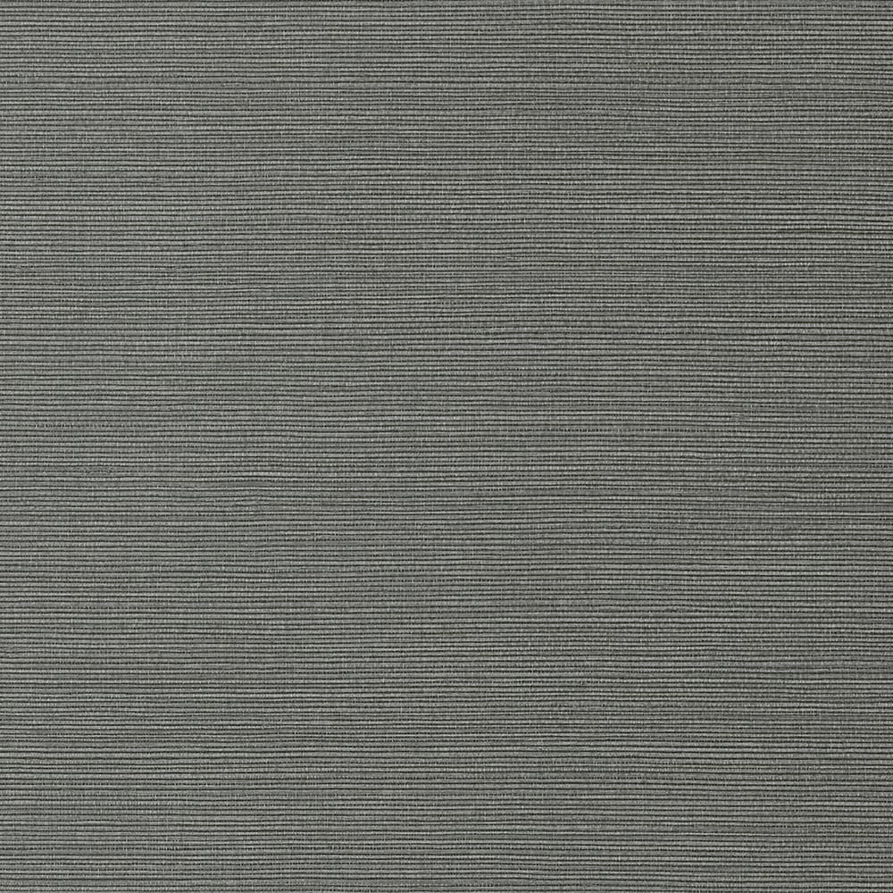 Thibaut TALUK SISAL WIDE WIDTH TWW75151 in Charcoal Wallpape