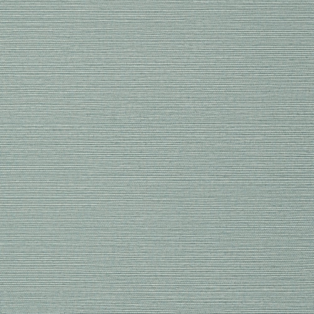 Thibaut TALUK SISAL WIDE WIDTH TWW75158 in Aqua Wallpaper - 