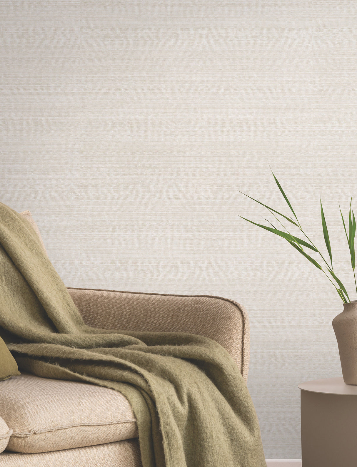 York UD2528N Allineate Natural Wallpaper