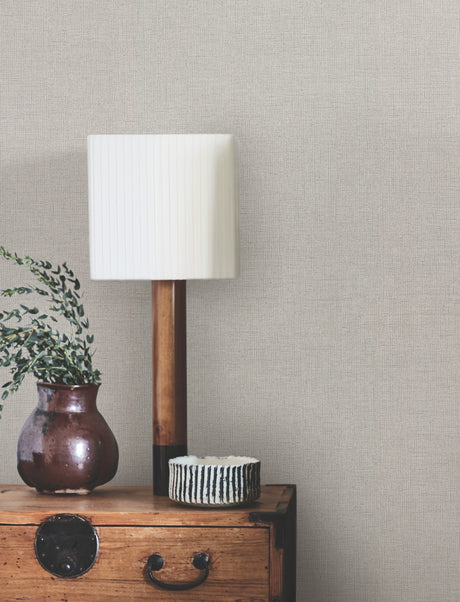 York UD2558N Hardy Linen Shale Wallpaper