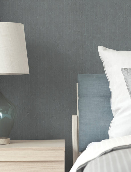 York UD2595N Verge Dark Slate Wallpaper