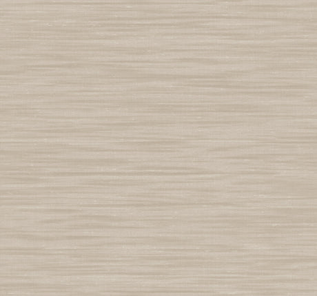 York Wallcoverings UW1001N Sari Silk Beige Faux Fabric Wallp