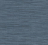 York Wallcoverings UW1003N Sari Silk Denim Faux Fabric Wallp