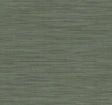 York Wallcoverings UW1004N Sari Silk Green Faux Fabric Wallp