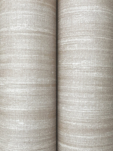 York Wallcoverings UW1008N Sari Silk Khaki Faux Fabric Wallp
