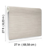 York Wallcoverings UW1008N Sari Silk Khaki Faux Fabric Wallp