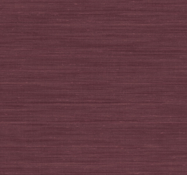 York Wallcoverings UW1009N Sari Silk Merlot Faux Fabric Wall