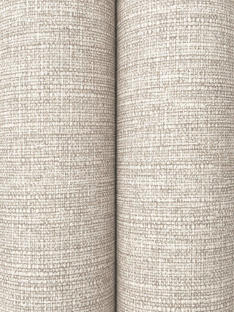 York Wallcoverings UW1014N Terrene Light Brown Faux Linen Wa