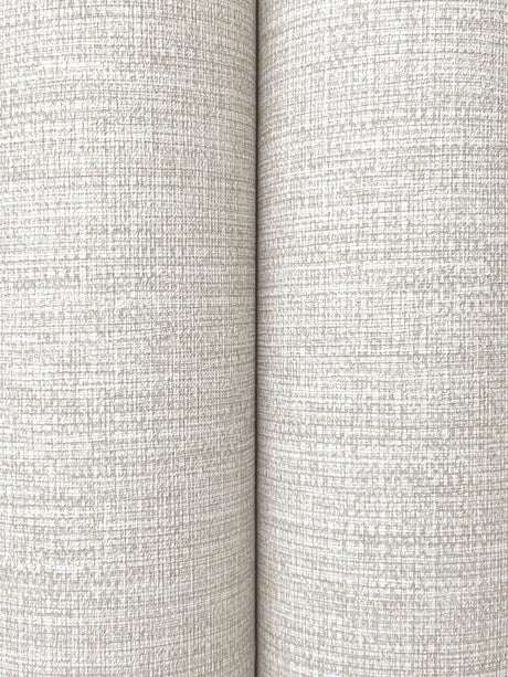 York Wallcoverings UW1017N Terrene Dove Faux Linen Wallpaper