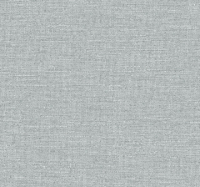 York Wallcoverings UW1018N Terrene Light Blue Faux Linen Wal