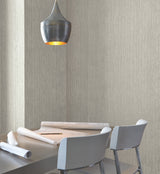 York Wallcoverings UW1024N Precious Metal Silver Corrugated 