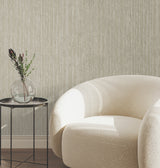 York Wallcoverings UW1025N Precious Metal Taupe Corrugated W