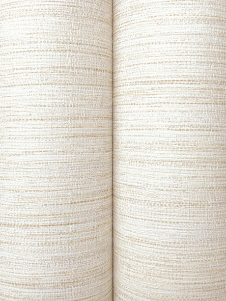 York Wallcoverings UW1029N Mystic Eggshell Faux Grasscloth W