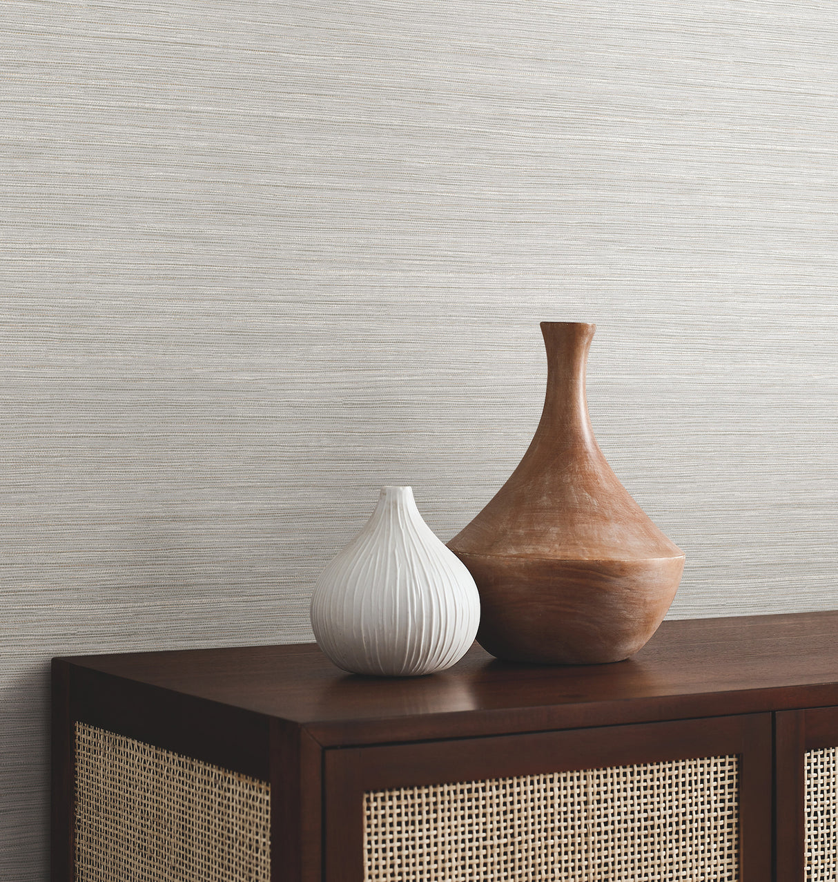 York Wallcoverings UW1032N Mystic Sage Faux Grasscloth Wallp