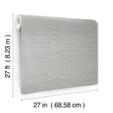 York Wallcoverings UW1035N Mystic Sea Green Faux Grasscloth 
