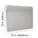 York Wallcoverings UW1039N Down To Earth Light Grey Striated