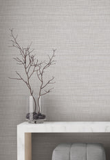 York Wallcoverings UW1039N Down To Earth Light Grey Striated