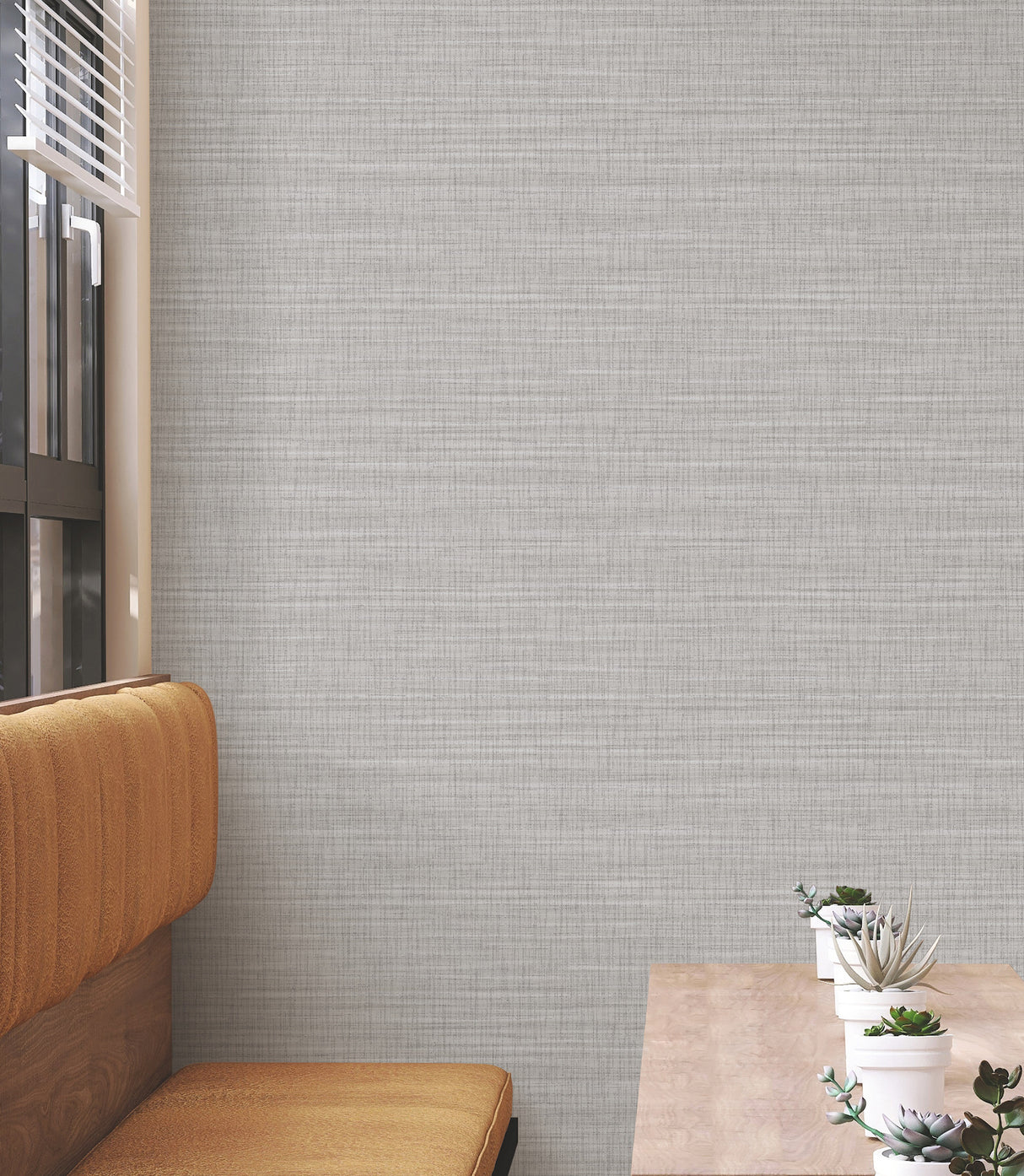 York Wallcoverings UW1039N Down To Earth Light Grey Striated