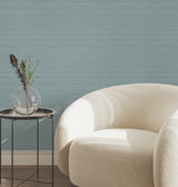York Wallcoverings UW1040N Down To Earth Aquamarine Striated