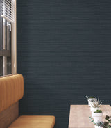 York Wallcoverings UW1041N Down To Earth Indigo Striated Wal