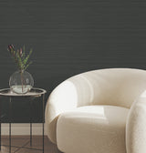 York Wallcoverings UW1046N Down To Earth Charcoal Striated W
