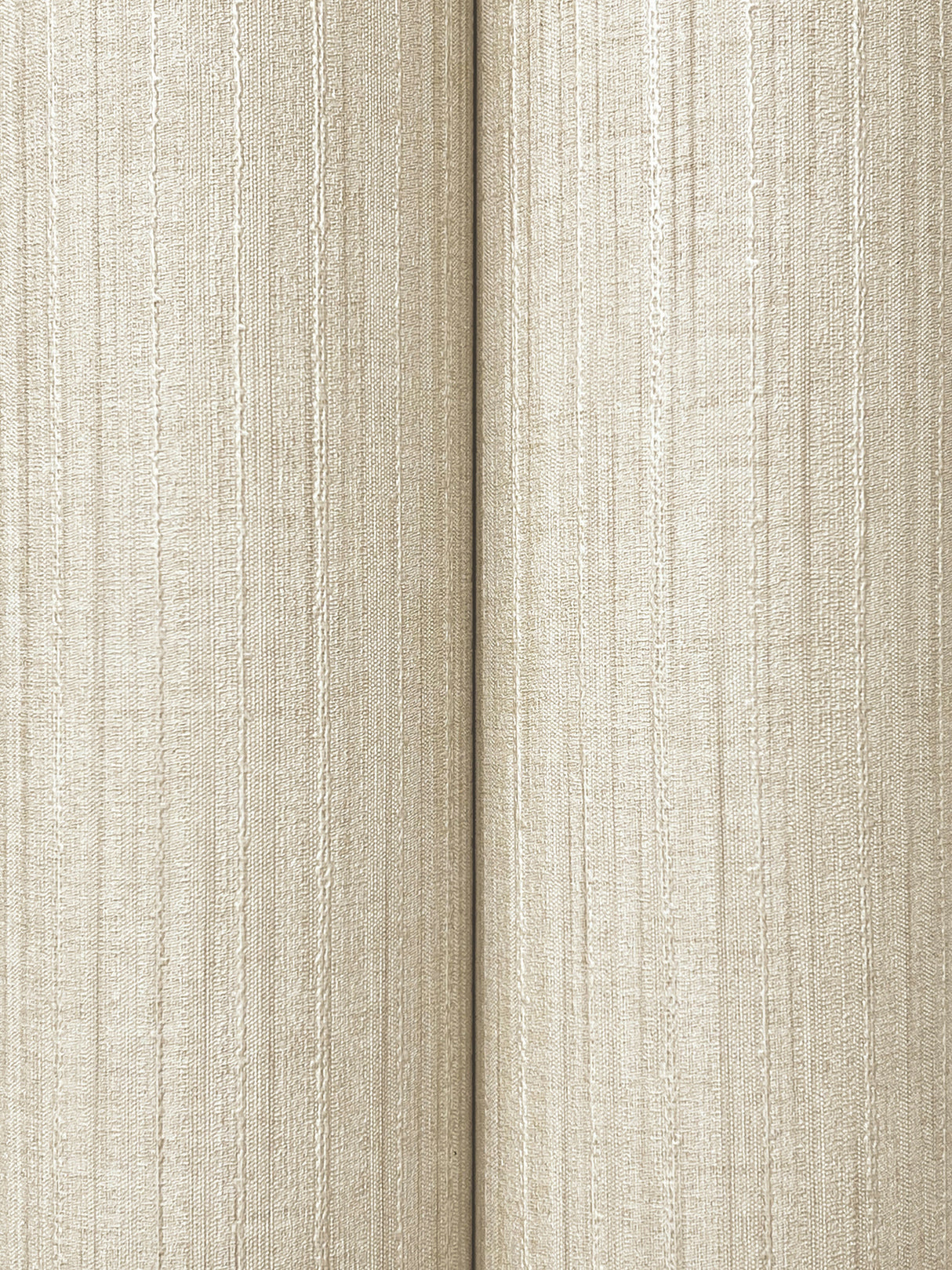 York Wallcoverings UW1051N Silk Spun Khaki Tactile Stripe Wa