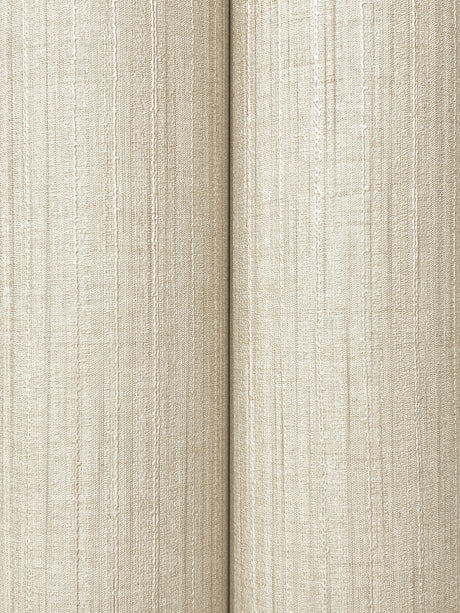 York Wallcoverings UW1051N Silk Spun Khaki Tactile Stripe Wa
