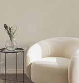 York Wallcoverings UW1053N Silk Spun Light Brown Tactile Str