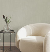 York Wallcoverings UW1056N Silk Spun Sage Tactile Stripe Wal