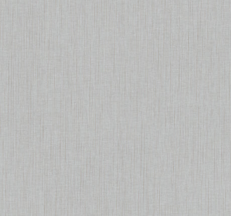 York Wallcoverings UW1057N Silk Spun Light Grey Tactile Stri