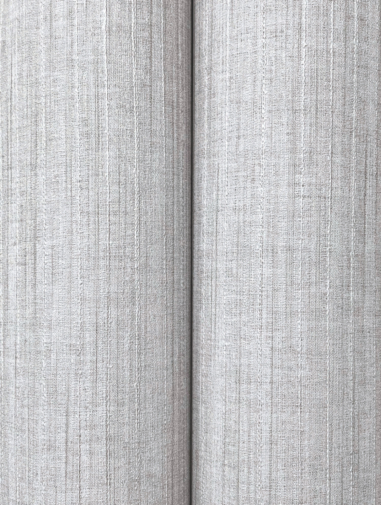York Wallcoverings UW1057N Silk Spun Light Grey Tactile Stri