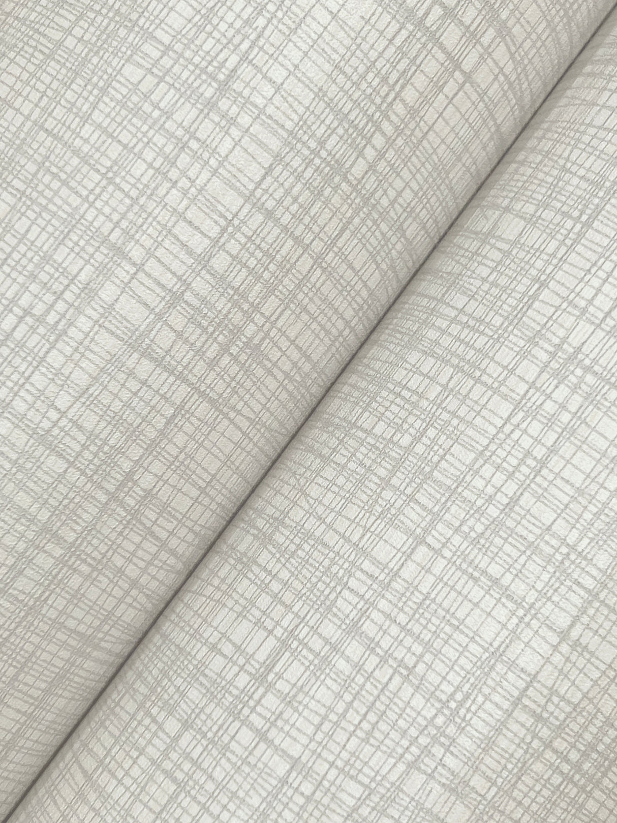 York Wallcoverings UW1060N Crossover Light Blue Crosshatch W