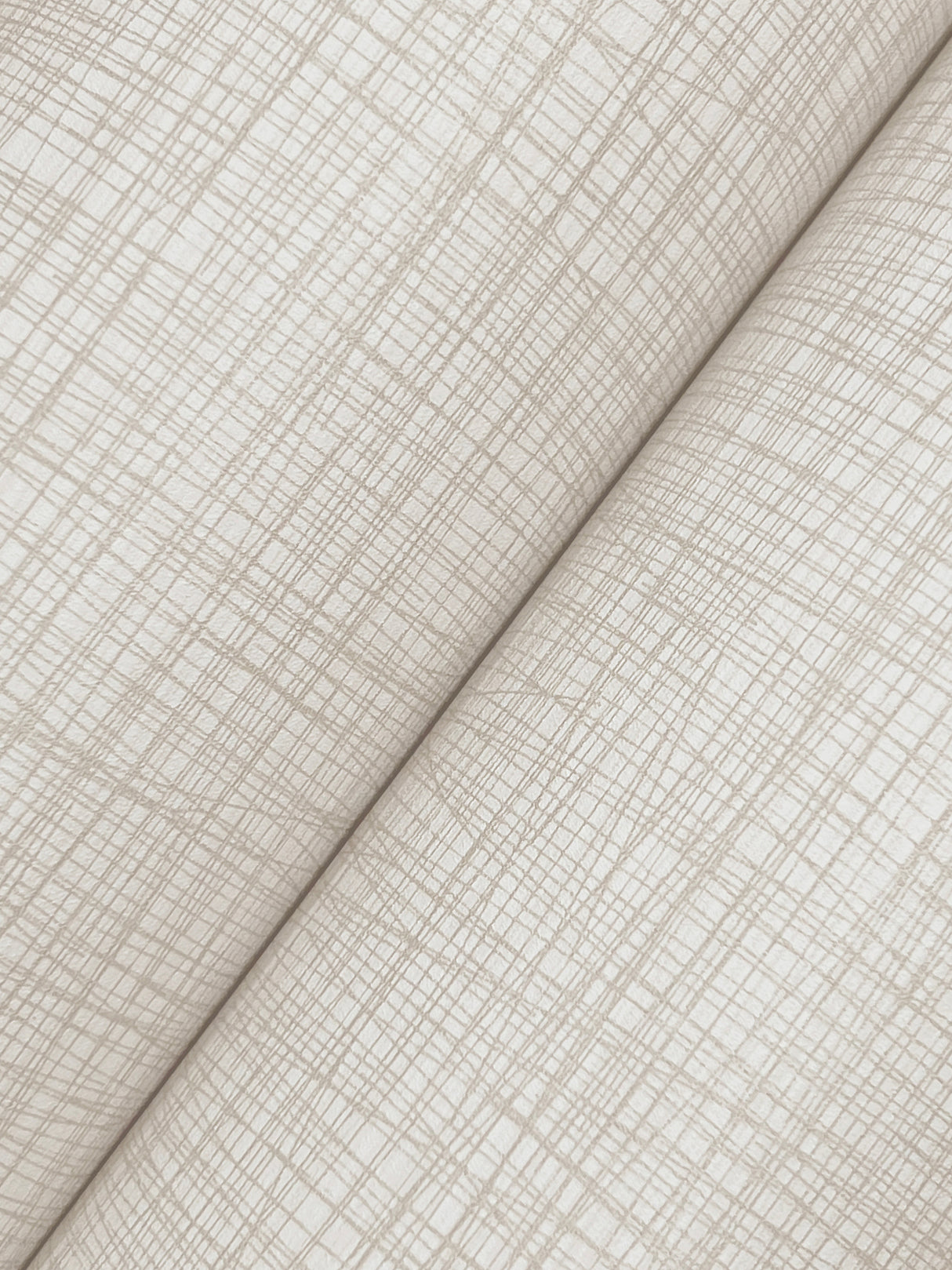 York Wallcoverings UW1061N Crossover White Crosshatch Wallpa