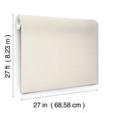 York Wallcoverings UW1061N Crossover White Crosshatch Wallpa