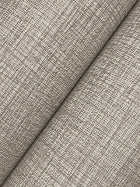 York Wallcoverings UW1062N Crossover Neutral Crosshatch Wall