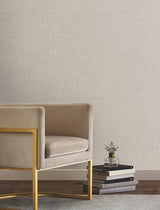 York Wallcoverings UW1062N Crossover Neutral Crosshatch Wall
