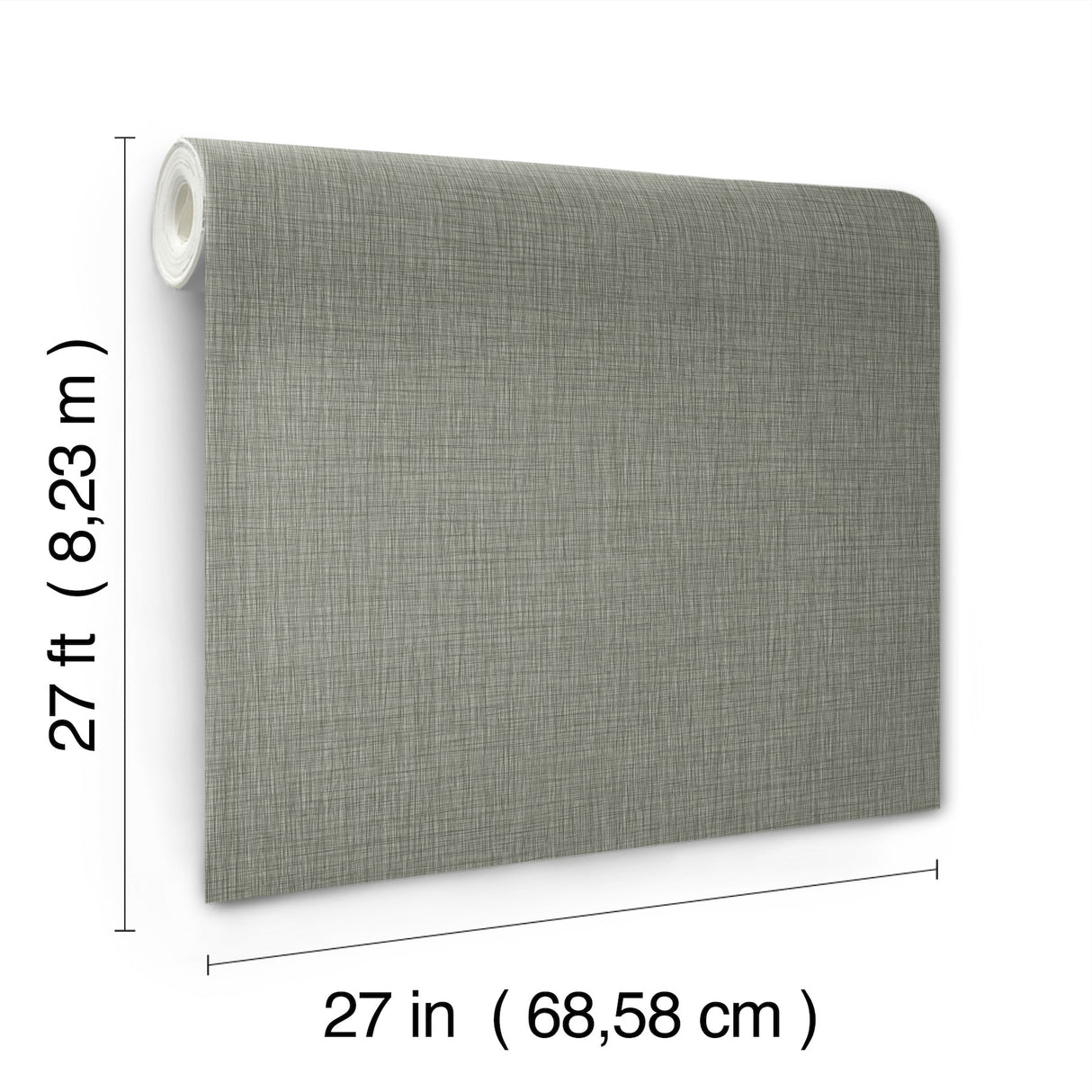 York Wallcoverings UW1063N Crossover Green Crosshatch Wallpa