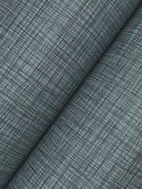 York Wallcoverings UW1064N Crossover Blue Crosshatch Wallpap