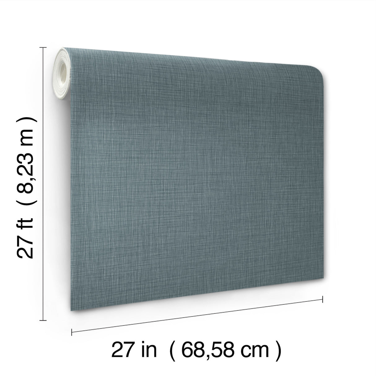 York Wallcoverings UW1064N Crossover Blue Crosshatch Wallpap