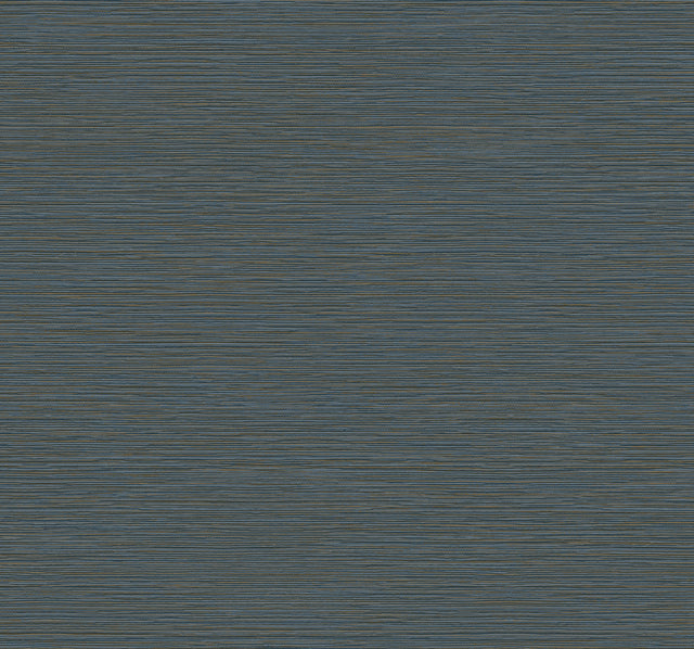 York Wallcoverings UW1067N Oasis Dark Blue Faux Grasscloth W