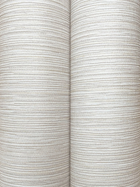 York Wallcoverings UW1068N Oasis Light Grey Faux Grasscloth 