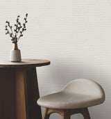 York Wallcoverings UW1068N Oasis Light Grey Faux Grasscloth 